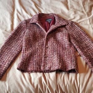 Requirements Multicolor Tweed Blazer